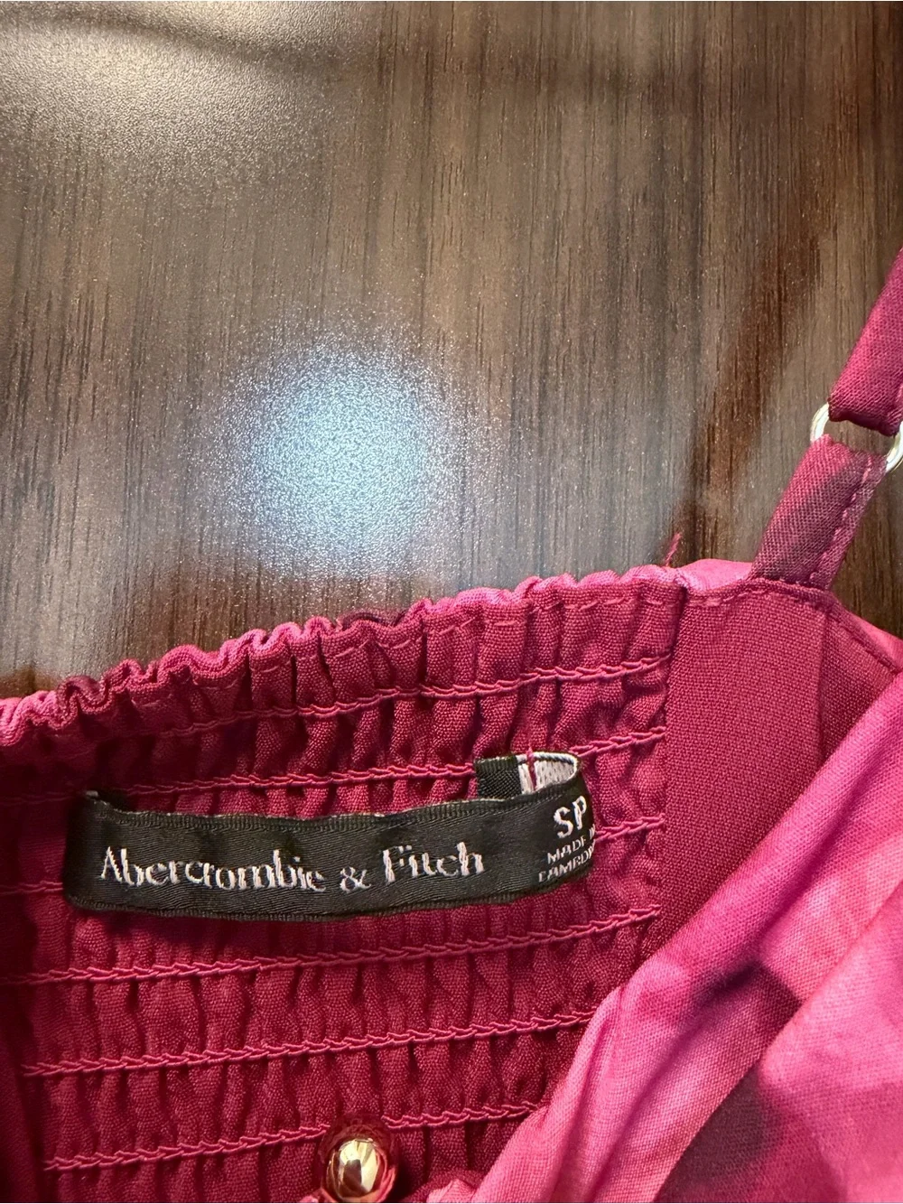 Abercrombie & Fitch Women's Bra-Free Hardware Maxi Dress